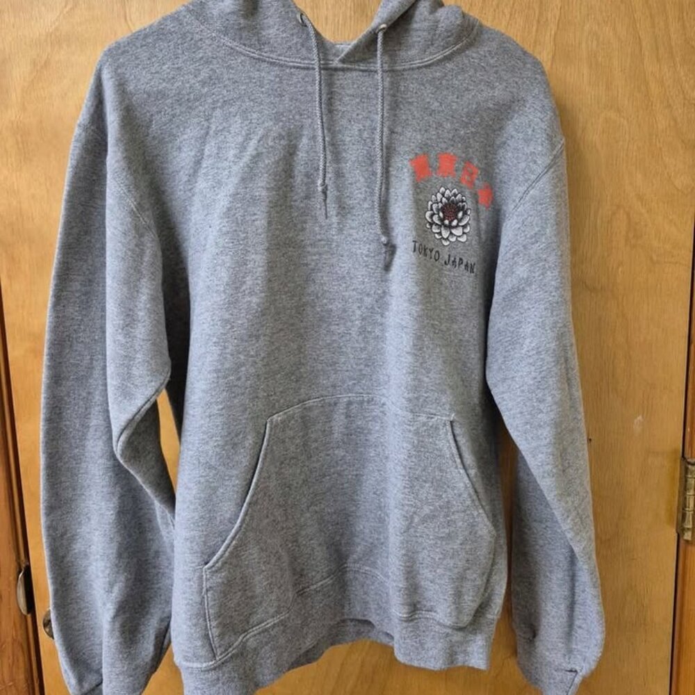 Bowery Supply Co. Graphic Hoodie – Size S – Gray
